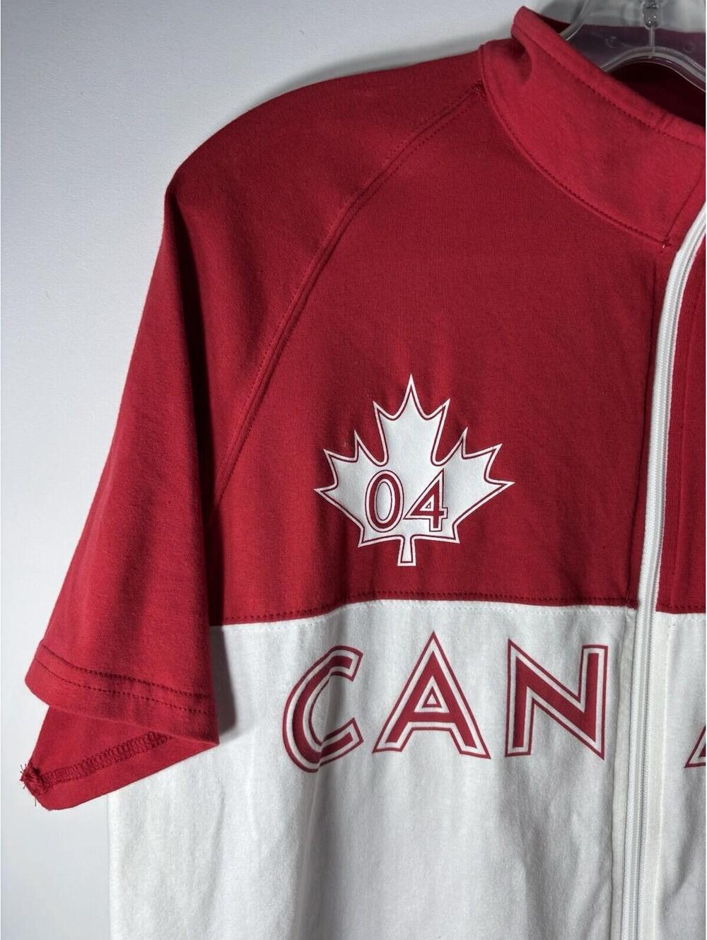 Canada 2004 Summer Olympics Athens Olympic Team Jersey Shirt Size XL - Picture 2 of 14